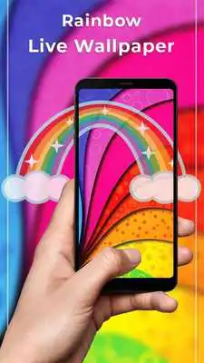 Play Rainbow Free live wallpaper