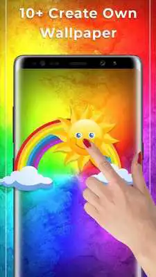 Play Rainbow Free live wallpaper