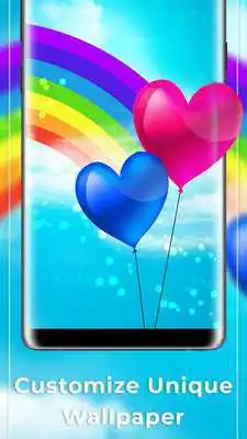 Play Rainbow Free live wallpaper