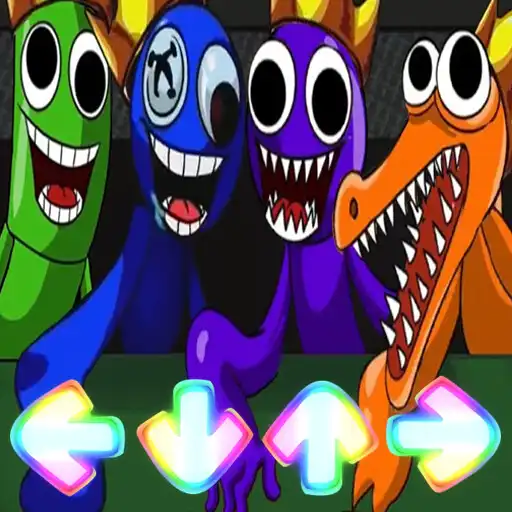 Play rainbow friends 2 fnf 3d vs 2d APK