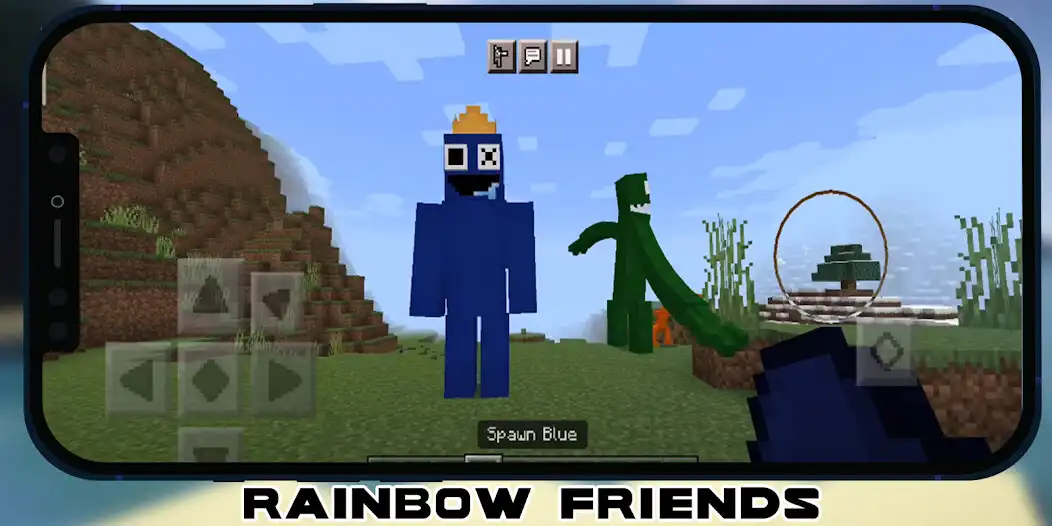 Play Rainbow Friends Mod Minecraft  and enjoy Rainbow Friends Mod Minecraft with UptoPlay