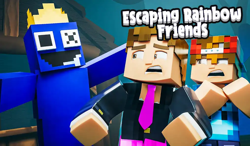 Play Rainbow Friends Room Escape as an online game Rainbow Friends Room Escape with UptoPlay