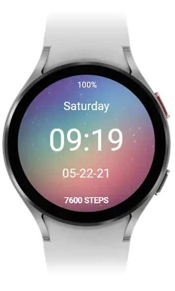 Play Rainbow Galaxy Stars Watchface  and enjoy Rainbow Galaxy Stars Watchface with UptoPlay