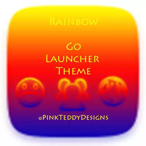 Free play online Rainbow GO launcher theme APK Free play online Rainbow GO launcher theme APK