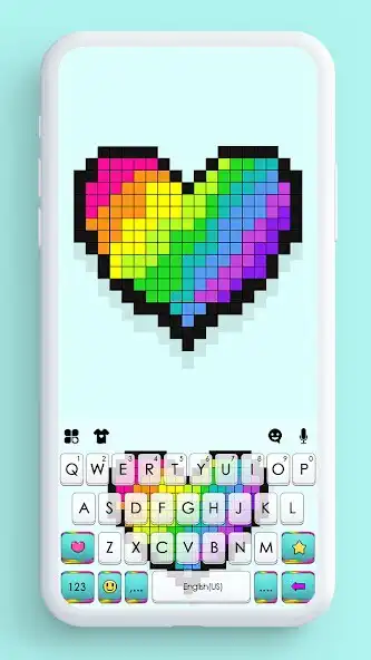 Play Rainbow Heart Bricks Keyboard Background  and enjoy Rainbow Heart Bricks Keyboard Background with UptoPlay