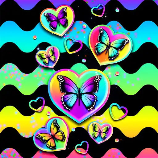 Play Rainbow Heart - Wallpaper APK