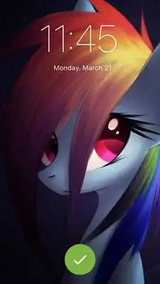Play Rainbow Horse Shy Little Pony Art Phone Lock Play Rainbow Horse Shy Little Pony Art Phone Lock