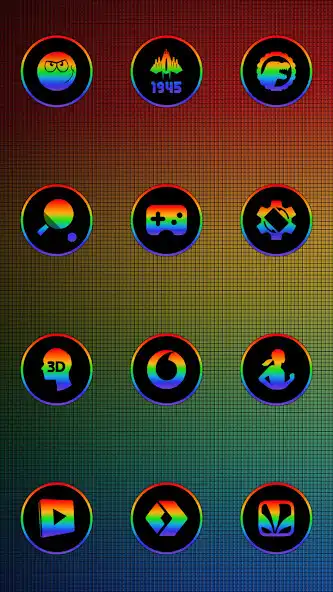 Play Rainbow Icons Pro as an online game Rainbow Icons Pro with UptoPlay