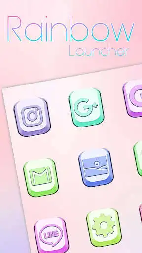 Play Rainbow, Icon Themes, Live Wallpaper  and enjoy Rainbow, Icon Themes, Live Wallpaper with UptoPlay