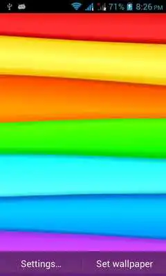 Play Rainbow Live Wallpaper