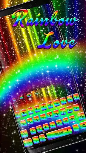 Play Rainbow Love Keyboard