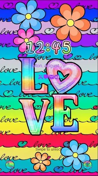 Play Rainbow Love - Wallpaper as an online game Rainbow Love - Wallpaper with UptoPlay