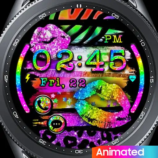 Play Rainbow Metal_Watchface APK Play Rainbow Metal_Watchface APK