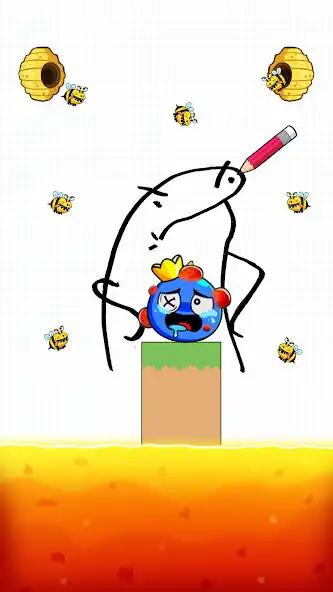 Play Rainbow Monster: Save To Draw as an online game Rainbow Monster: Save To Draw with UptoPlay