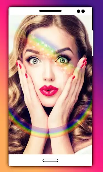 Play Rainbow Overlay Photo Effects as an online game Rainbow Overlay Photo Effects with UptoPlay