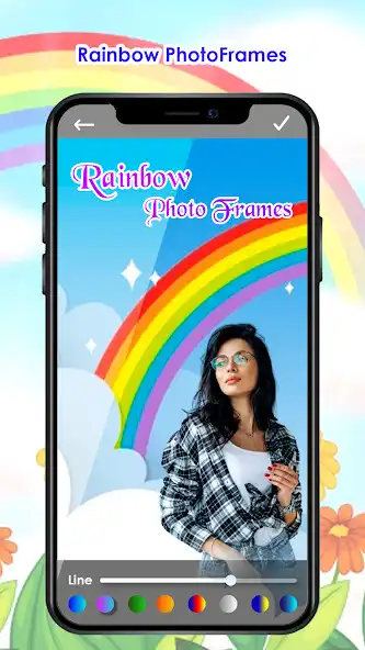 Play Rainbow Photo Editor   Frames  and enjoy Rainbow Photo Editor   Frames with UptoPlay