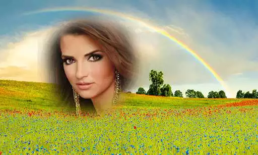 Play Rainbow Photo Frames as an online game Rainbow Photo Frames with UptoPlay