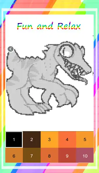 Play Rainbow Pixel Art  ASMR  and enjoy Rainbow Pixel Art  ASMR with UptoPlay