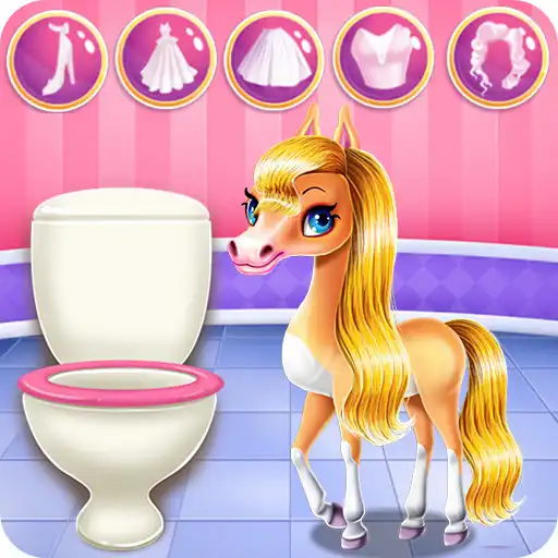 Play Rainbow Pony Beauty Salon APK