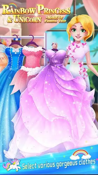 Play Rainbow Princess Makeup as an online game Rainbow Princess Makeup with UptoPlay