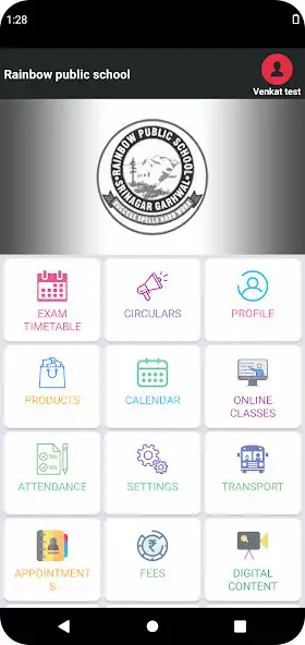 Play Rainbow Public School App as an online game Rainbow Public School App with UptoPlay