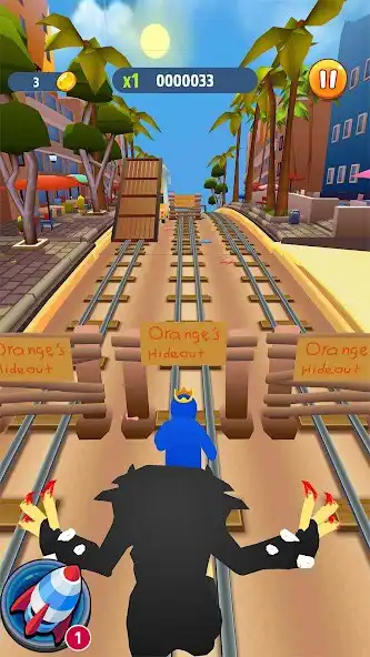 Play Rainbow Run: 3D Running Game  and enjoy Rainbow Run: 3D Running Game with UptoPlay