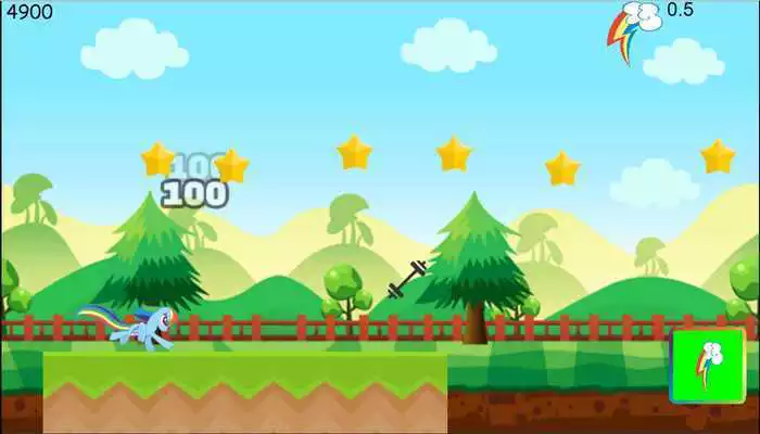 Play Rainbow Runner Pony