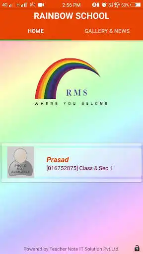 Play Rainbow School as an online game Rainbow School with UptoPlay