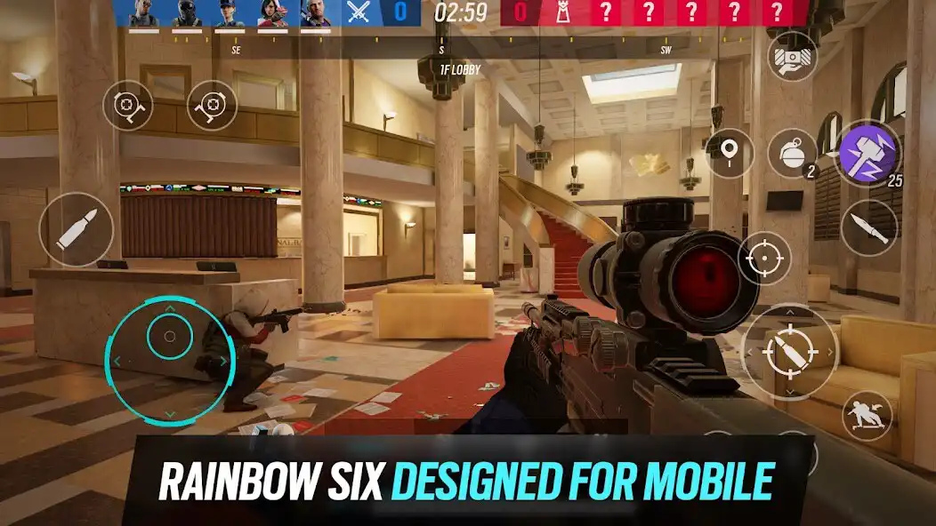 Play Rainbow Six Mobile  and enjoy Rainbow Six Mobile with UptoPlay