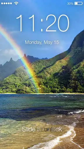 Play APK Rainbow Sky Losk  and enjoy Rainbow Sky Losk with UptoPlay com.trendnewlock.rainbowsky