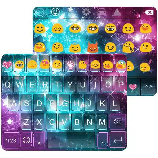 Run free android online Rainbow Star Emoji Keyboard APK Run free android online Rainbow Star Emoji Keyboard APK