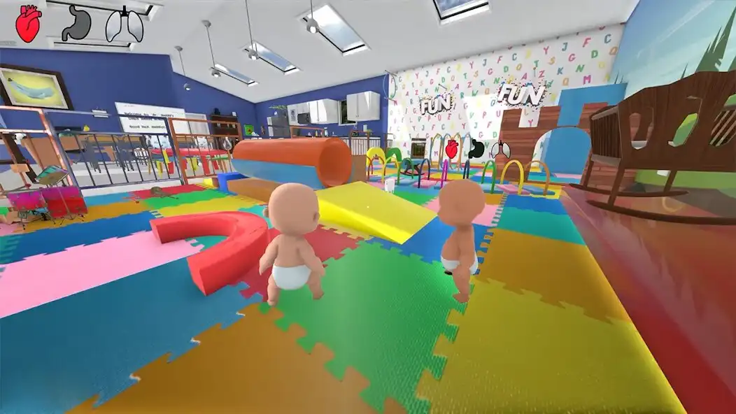 Play Rainbow Survivor: Find Daddy as an online game Rainbow Survivor: Find Daddy with UptoPlay
