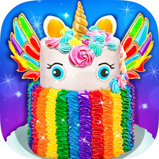 Play Rainbow Unicorn Cake - Unicorn Food Maker APK