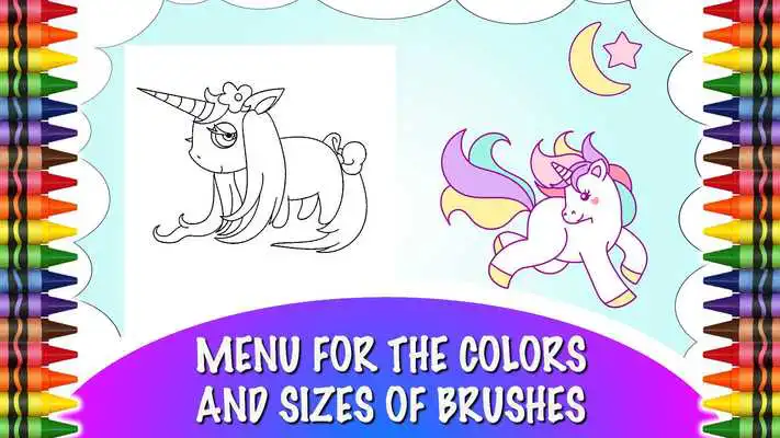 Play Rainbow Unicorn Coloring