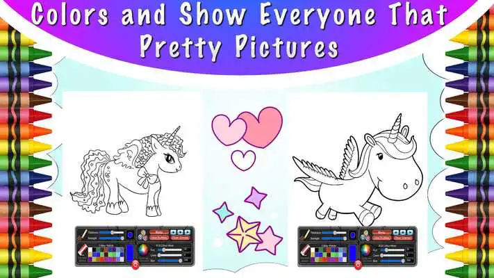 Play Rainbow Unicorn Coloring