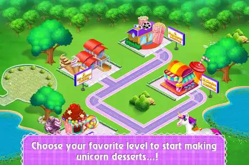 Play Rainbow Unicorn Desserts