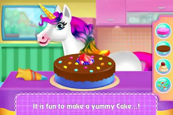 Play Rainbow Unicorn Desserts