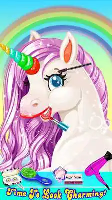 Play Rainbow Unicorn Makeover Salon