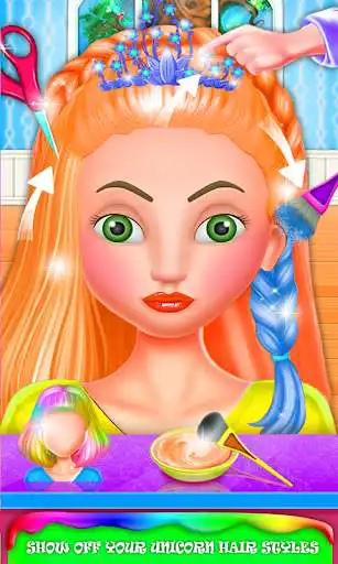 Play Rainbow Unicorn Princess makeover! Magic Outfits as an online game Rainbow Unicorn Princess makeover! Magic Outfits with UptoPlay