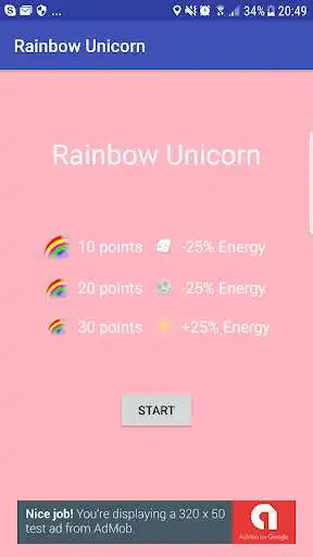 Play Rainbow unicorn