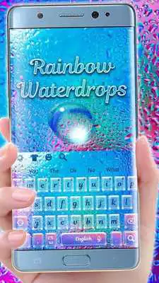 Play Rainbow Waterdrop Keyboard