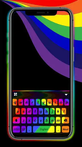 Play Rainbow Wave Live Keyboard Background  and enjoy Rainbow Wave Live Keyboard Background with UptoPlay