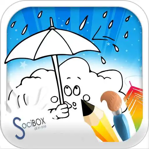 Free play online rain coloring book  APK