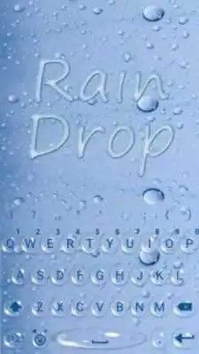 Play Rain Drop Keyboard Theme