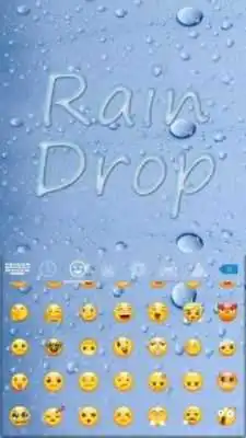 Play Rain Drop Keyboard Theme
