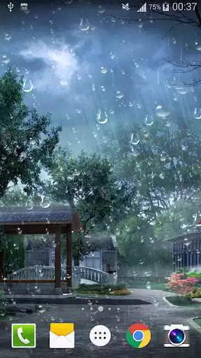 Play Rain Drop Live Wallpaper as an online game Rain Drop Live Wallpaper with UptoPlay