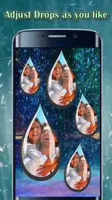 Play Rain Drop Photo Frame : Auto