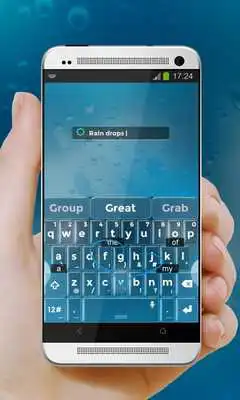 Play Rain drops Keypad Design Play Rain drops Keypad Design