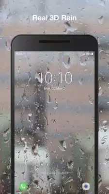 Play Raindrops Live Wallpaper