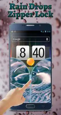 Play Rain Drops Lock Play Rain Drops Lock